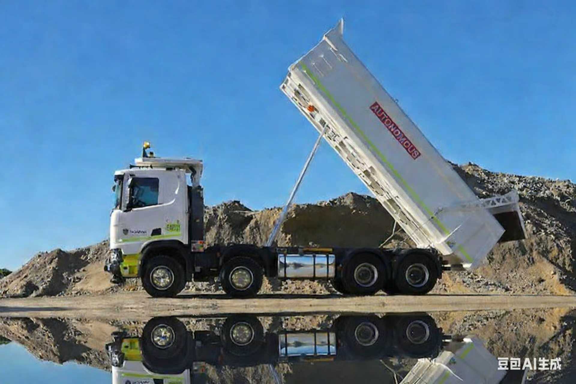 Hydraulische cilinders voor dumptrucks voor stabiel laden