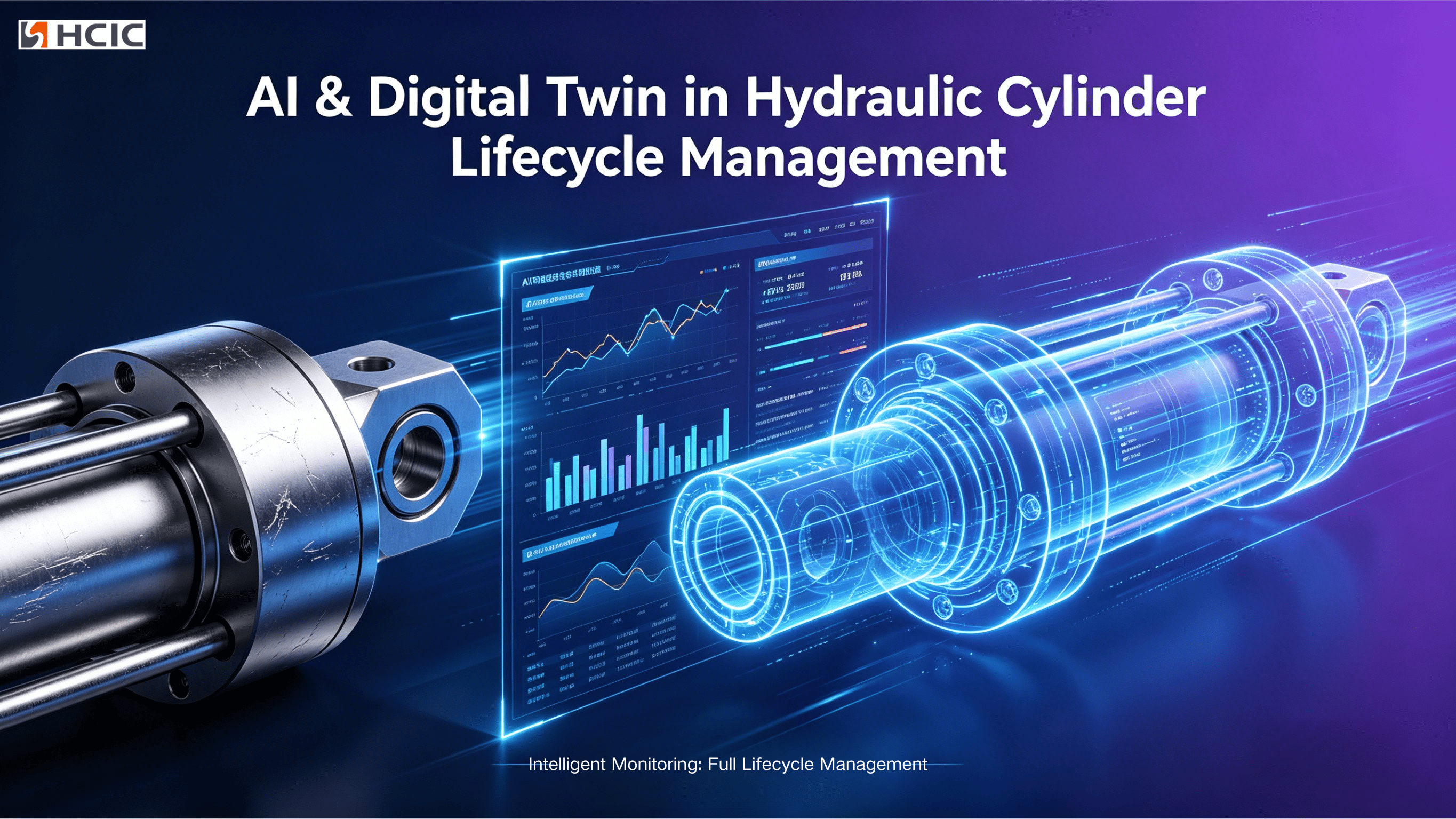 ​AI en Digital Twin in levenscyclusbeheer van hydraulische cilinders