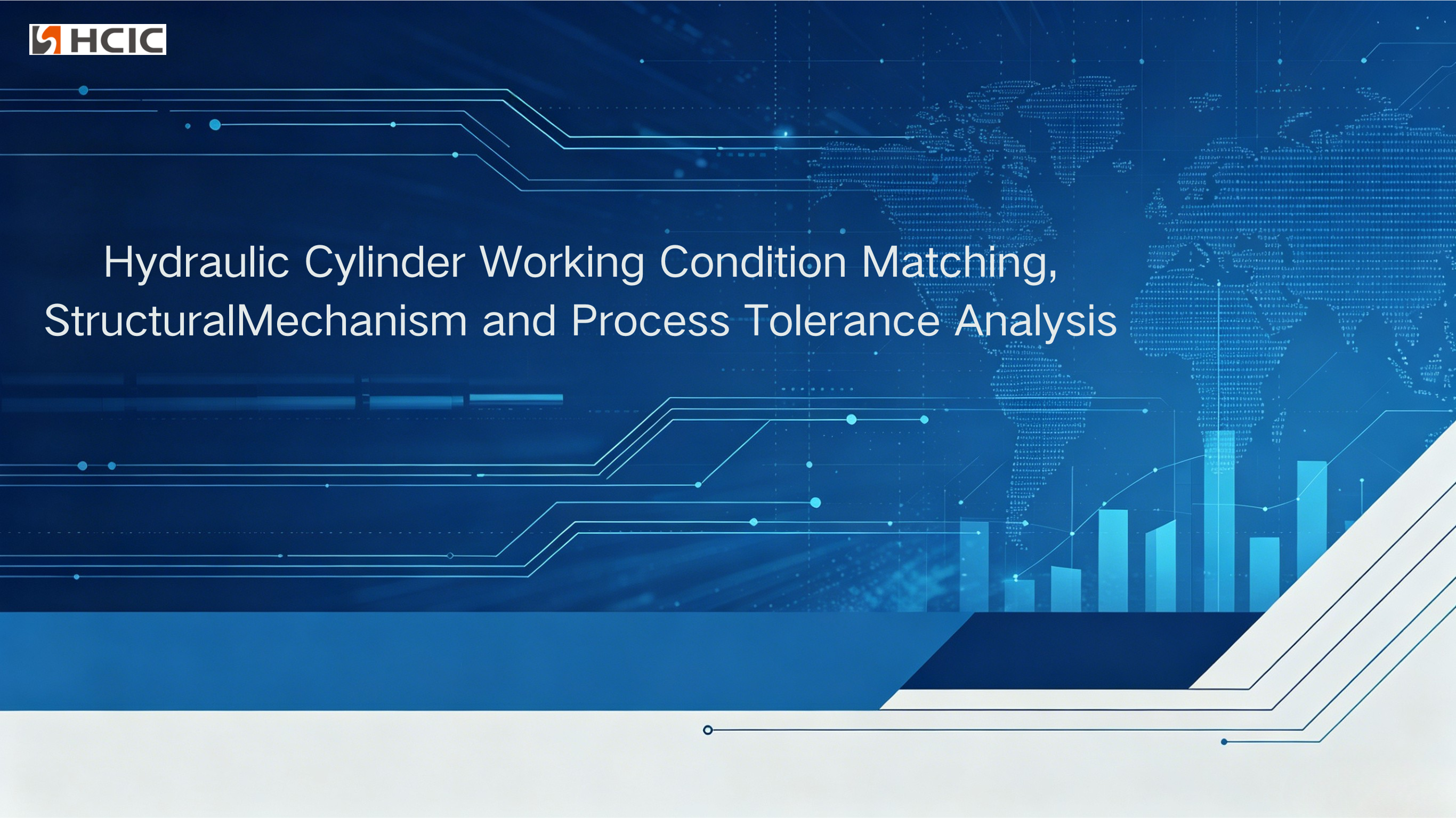 Afstemming van arbeidsomstandigheden van hydraulische cilinders, analyse van structureel mechanisme en procestolerantie