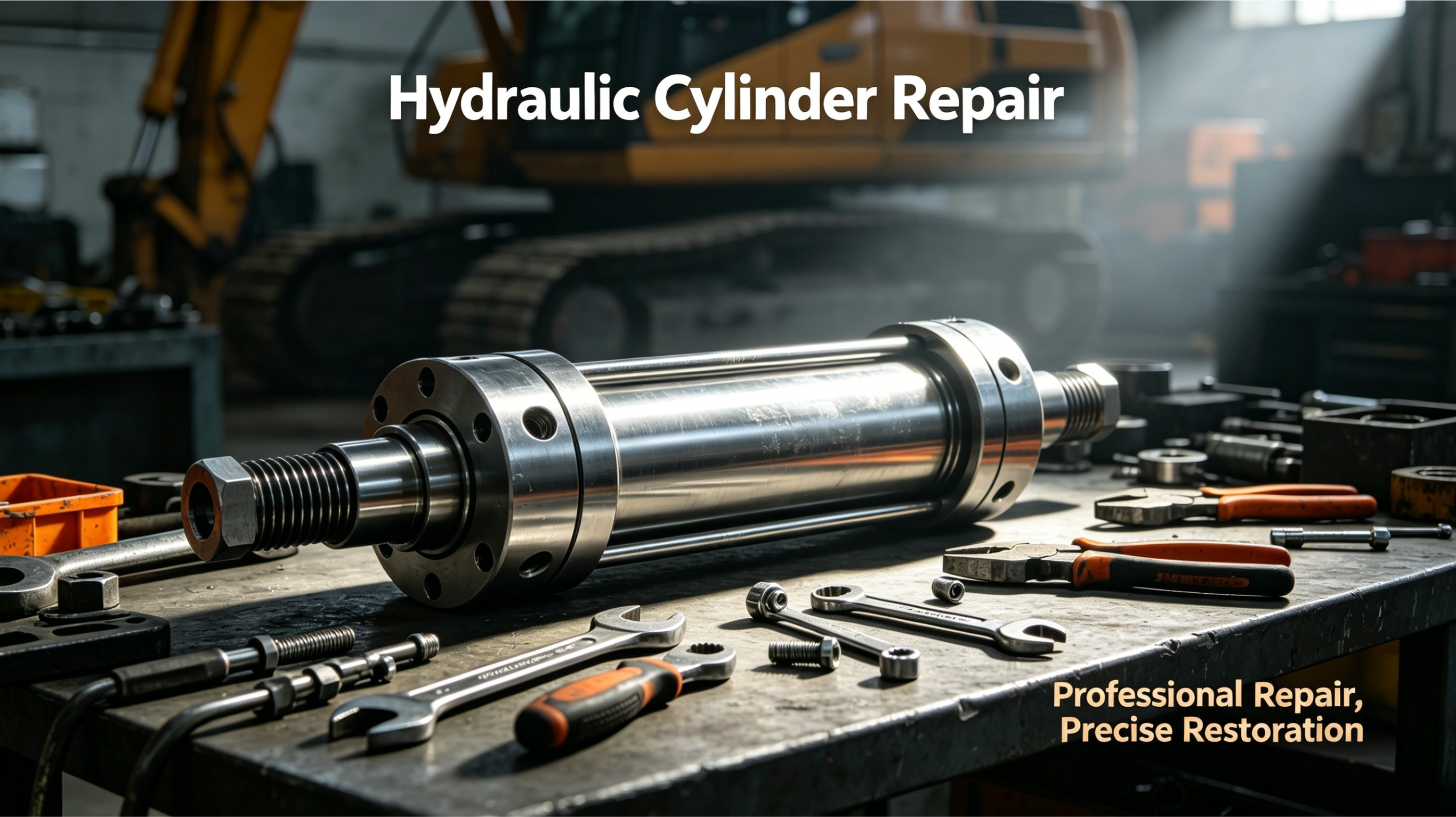 Analyse van oorzaken van oppervlaktedefecten en reparatietechnologie ter plaatse van hydraulische cilinders