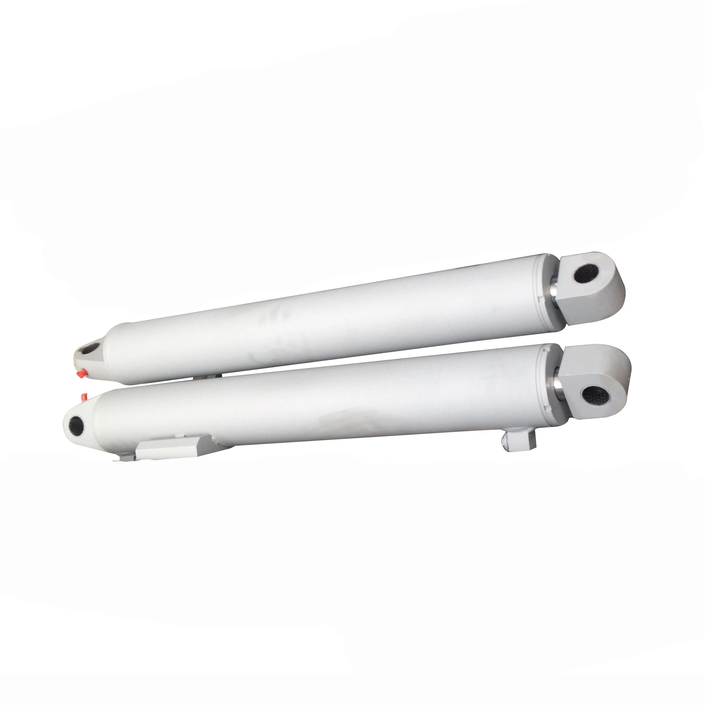 Hydraulische cilinder met armverlenging voor zeilsystemen