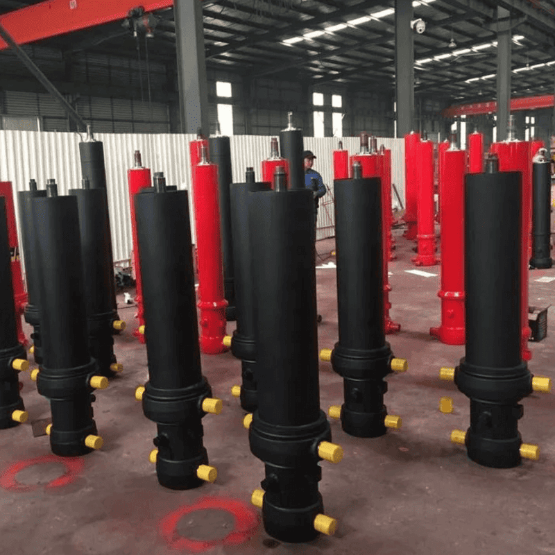 FEE-5TG-E191*4826 Aan de voorzijde gemonteerde meertraps hydraulische cilinder