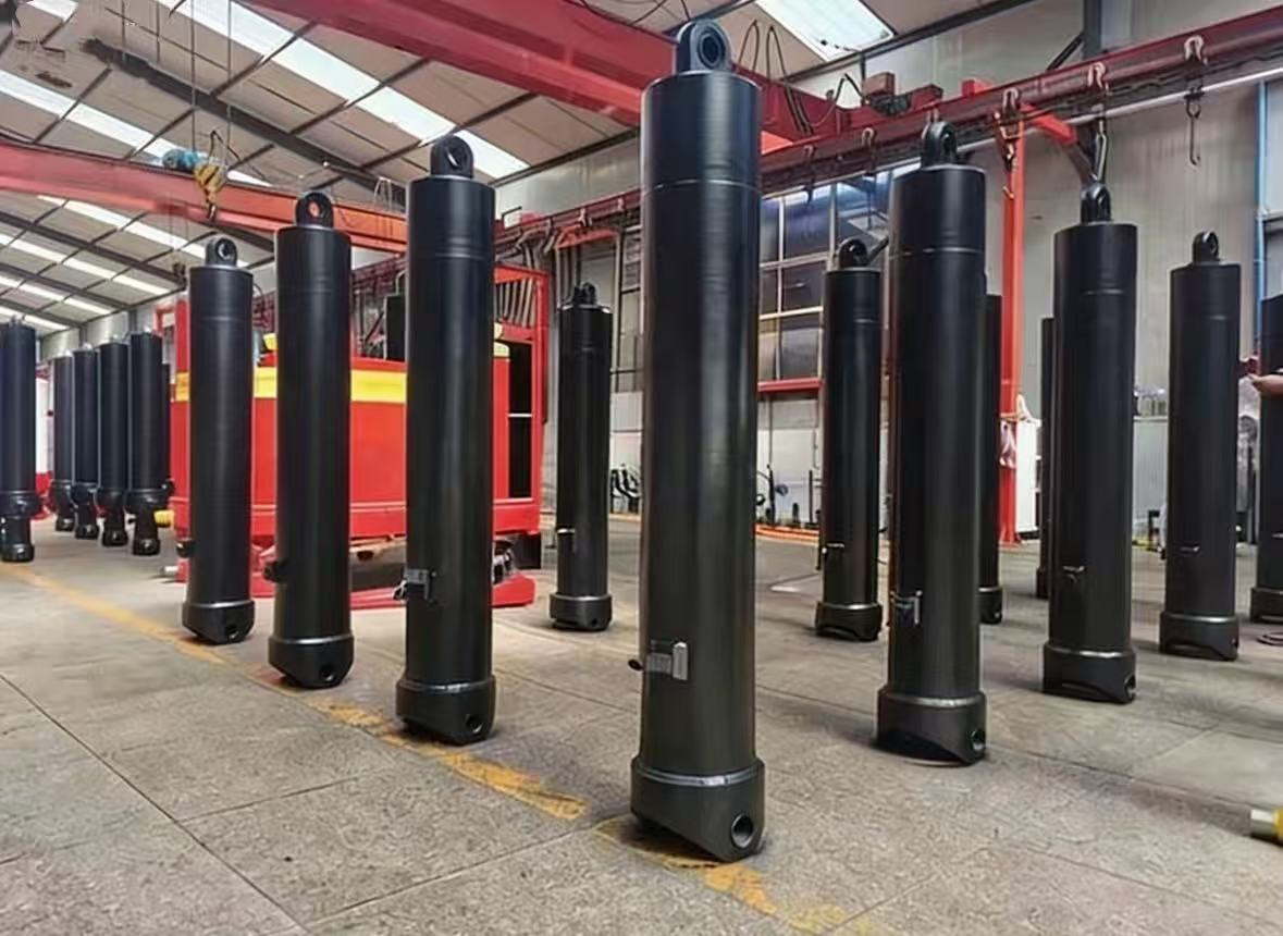 FEE-5TG-E191*4826 Aan de voorzijde gemonteerde meertraps hydraulische cilinder