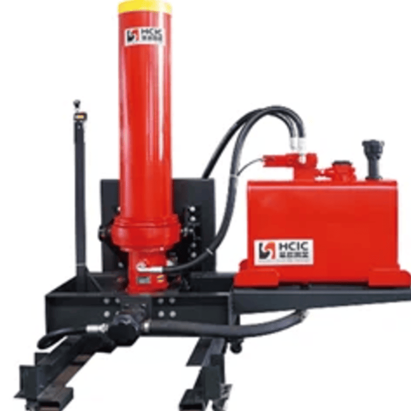 Aan de voorzijde gemonteerde meertraps hydraulische cilinder