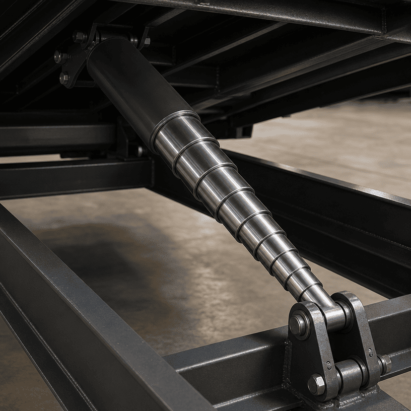 telescopic hydraulic cylinder