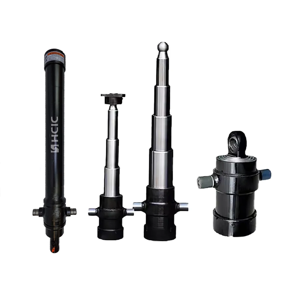 Kleine aanhangwagen, meertraps hydraulische cilinder