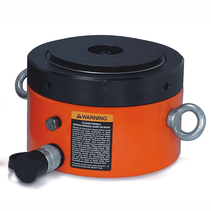 Enkelwerkende hydraulische cilinderkrik