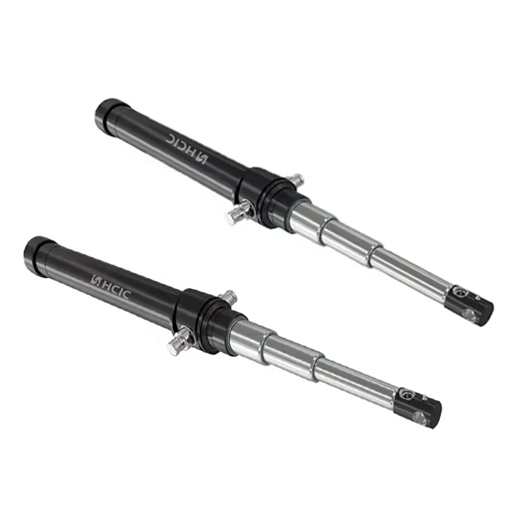 Drietraps uitwerpcilinder met lange behuizing voor afvallichamen van 39/43 meter